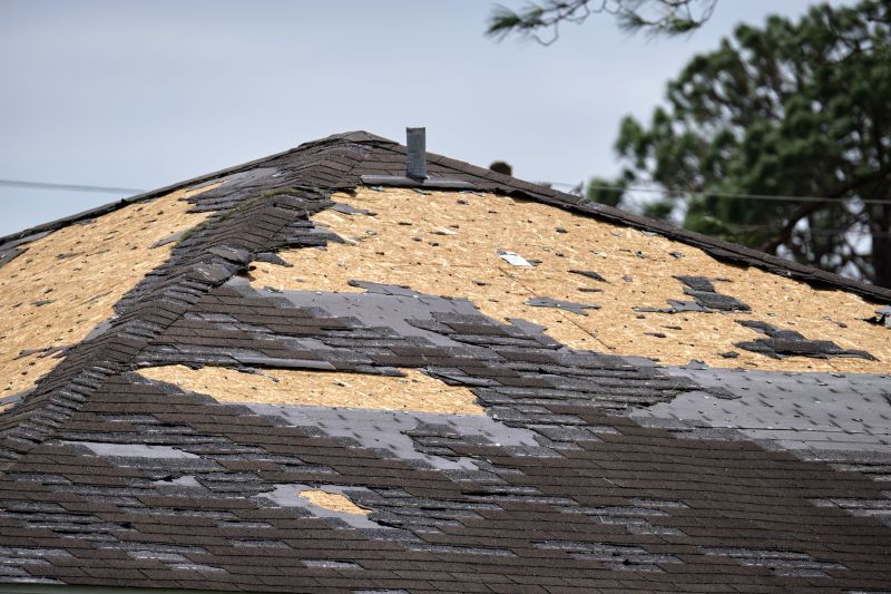 Damaged Roof Flashing